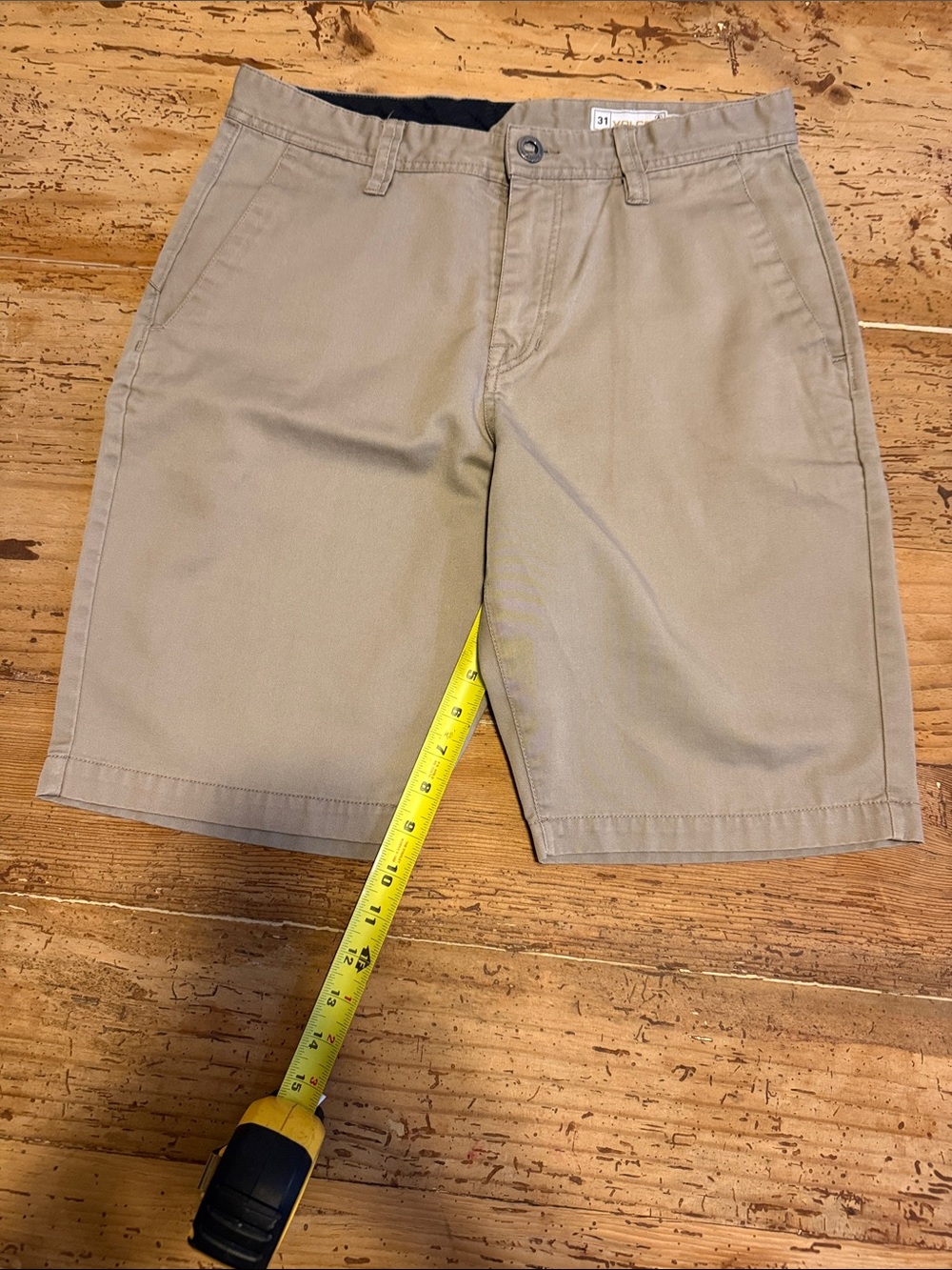 Volcom Men's Tan Chino Shorts